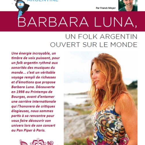 Article de Franck Meyer - Barbara Luna